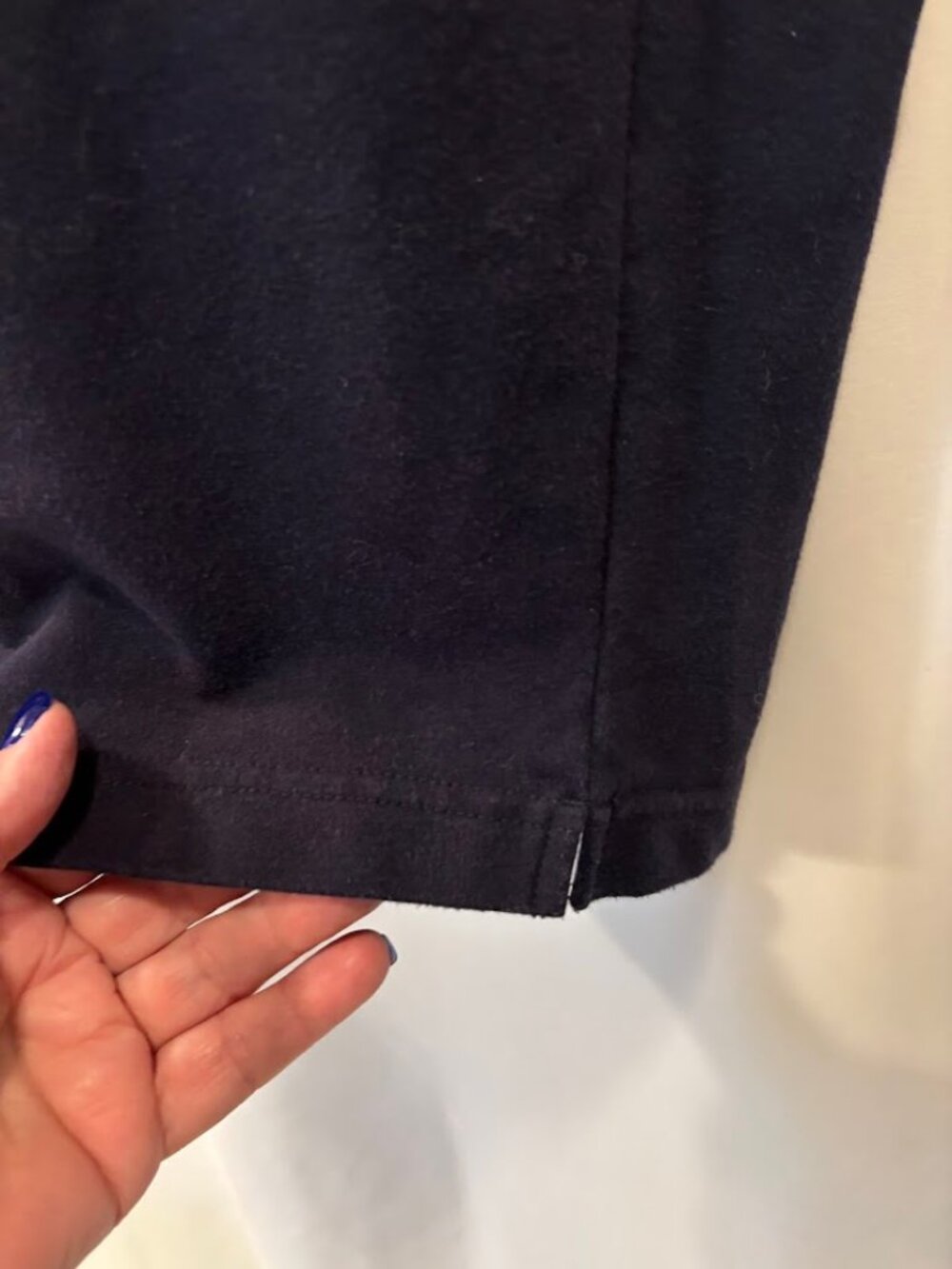 Croft & Barrow Navy Color Pull-On 2 Pants - 4X - Picture 7 of 13